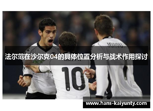 法尔范在沙尔克04的具体位置分析与战术作用探讨