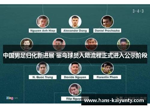 中国男足归化新进展 塞鸟球员入籍流程正式进入公示阶段 中国男足归化新进展 塞鸟球员入籍流程正式进入公示阶段